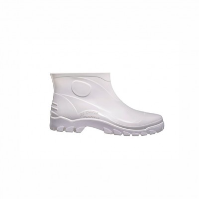 10061 - bota de PVC stivaletto branca com forro tam 41 Calfor pampeana 1341 ca 18.472