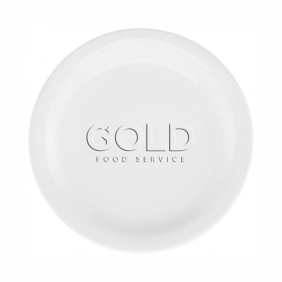 10145 - prato raso 26cm sem borda branco porcelana Oxford un
