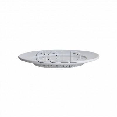 10163 - prato sobremesa 21cm com borda branco porcelana laguna Germer un