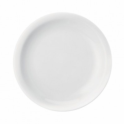 10200 - prato raso 26cm sem borda branco porcelana protel Schmidt un