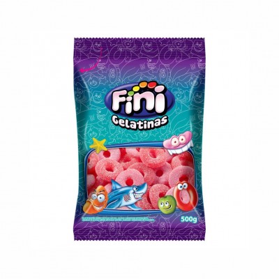 10231 - aros de morango Fini 500g