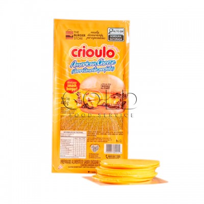 10268 - american Cheese fatiado Crioulo 400g