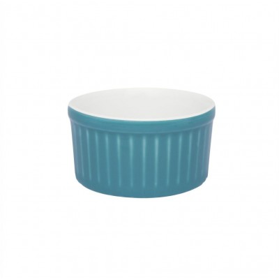 10335 - ramequim 100ml 8 x 4cm branco/azul porcelana Oxford un