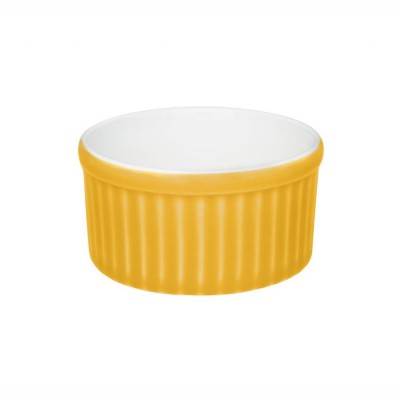 10351 - ramequim 180ml 10 x 5cm branco/amarelo porcelana Oxford un