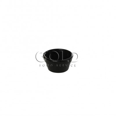 10390 - ramequim 30ml preto PP cheff Vemplast un