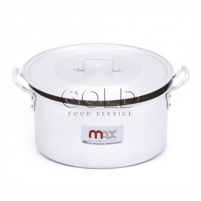 10416 - Caçarola com tampa n45 20cm alt 31,5l convencional Max