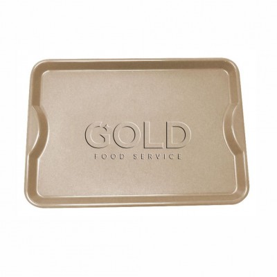 10698 - bandeja PP self service bege Semaza lf400 47,5 x 32,7 x 2,3cm