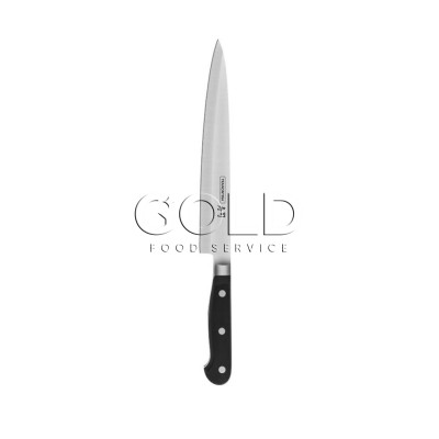 10774 - faca yanagiba 9 pol sushi Gold preto Tramontina un de 340gr