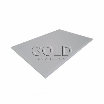 10906 - tábua de corte branca 40 x 30 x 1cm Pronyl 1100gr
