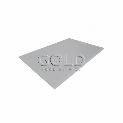 10911 - tábua de corte branca 35 x 25 x 1cm Pronyl 700gr