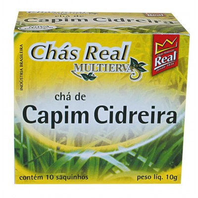 11071 - chá capim cidreira Real 10un