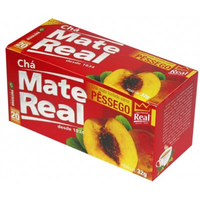 11079 - chá mate com pêssego Real 20un