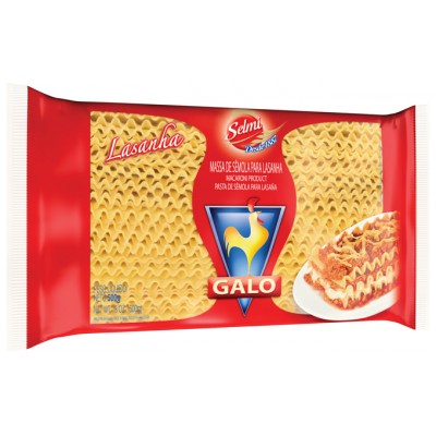 11113 - massa P/lasanha Galo 500g