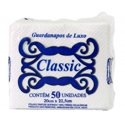 11147 - guardanapo Classic Barigüi 20 x 22,5cm 50un