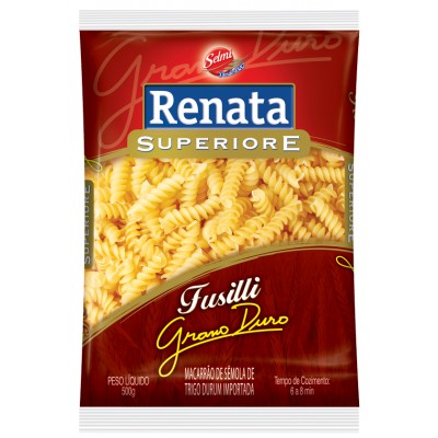 11150 - macarrão grano duro fusilli Renata 500g