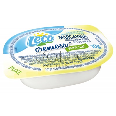 11170 - blister margarina sem sal Leco 192 x 10g