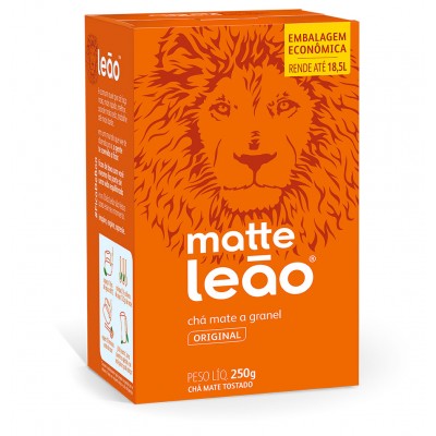 11265 - chá mate natural Leão 250g