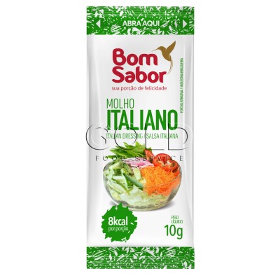 11326 - sachê molho para salada italiano Bom Sabor 200 x 10g