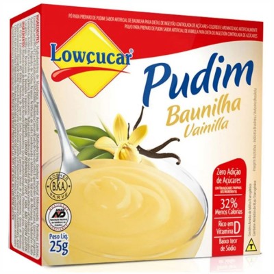 11399 - pudim diet Lowçúcar baunilha 25g