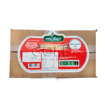 11423 - manteiga sem sal Muller 5kg