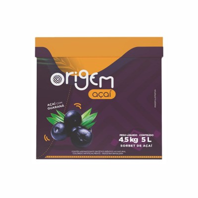 11564 - açaí origem sabor natural polpanorte caixa 4,5kg
