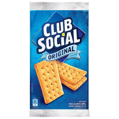 11622 - biscoito Club Social original 6 x 24g