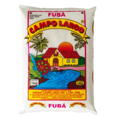 11651 - fubá branco Campo Largo 1kg