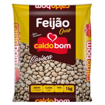 11733 - feijão carioca Caldo Bom 1kg