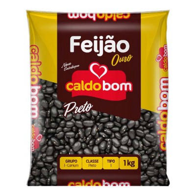 11734 - feijão preto Caldo Bom 1kg