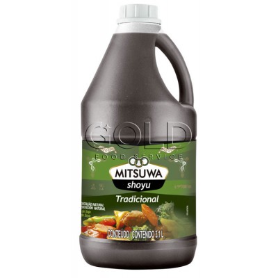 11772 - molho shoyu tradicional Mitsuwa 3,1L