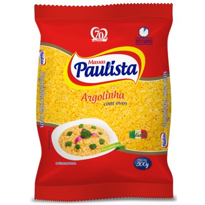 11773 - macarrão argolinha ovos Paulista 500g