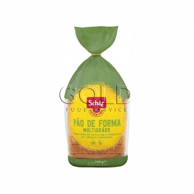 11823 - pão de forma multigrãos sem glúten Schär 200g