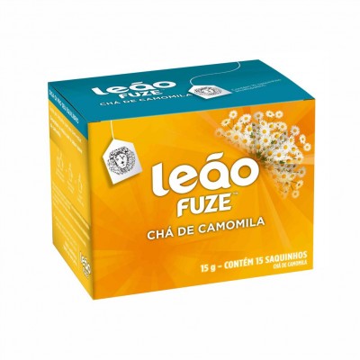 11846 - chá camomila Leão Fuze 15 envelopes