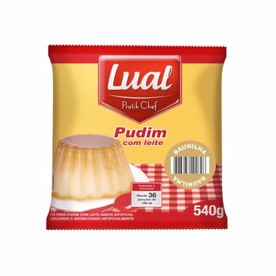 11857 - pudim com leite baunilha Pratik chef 540g rende rende 45 porções 80ml