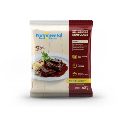 11897 - molho demi glace Nutrimental 500g rende 5,1L
