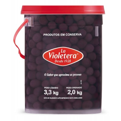 12012 - azeitona preta média La Violetera 2kg