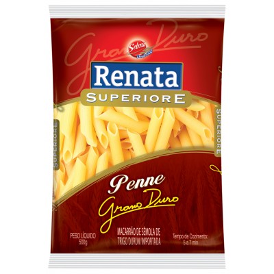 12053 - macarrão grano duro penne Renata 500g