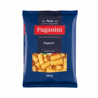 12161 - macarrão grano duro rigatoni Paganini 500g