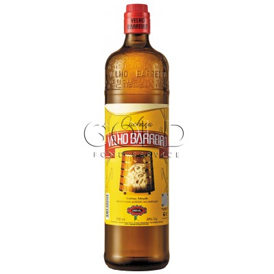 12345 - aguardente/cachaça Velho Barreiro tradicional 910ml