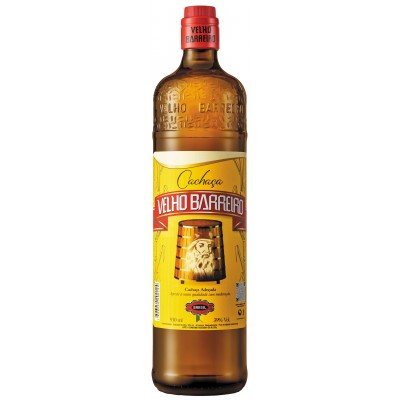 12345 - aguardente/cachaça Velho Barreiro tradicional 910ml