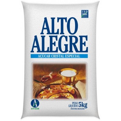 12395 - açúcar cristal 5kg Alto Alegre