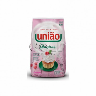 12397 - açúcar Confeiteiro Glaçúcar União 500g