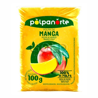 12438 - polpa de manga polpanorte 10 x 100g