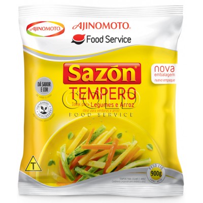 12476 - Sazón amarelo Ideal para legumes e arroz 900g