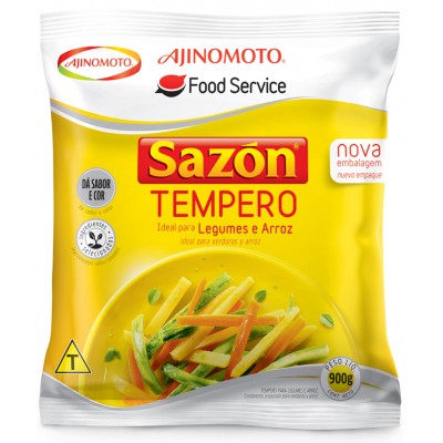 12476 - Sazón amarelo Ideal para legumes e arroz 900g
