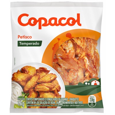 12560 - Frango - petisco temperado Copacol 1kg