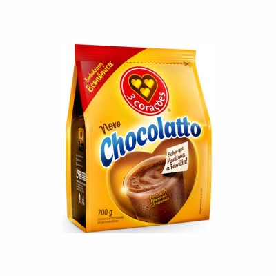 12578 - achocolatado pó 3 Corações 700g