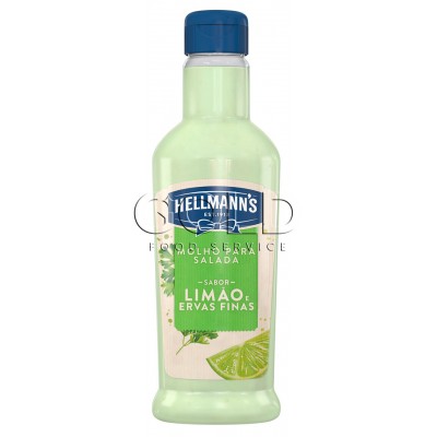 12600 - molho para salada limão ervas finas Hellmann's 210ml