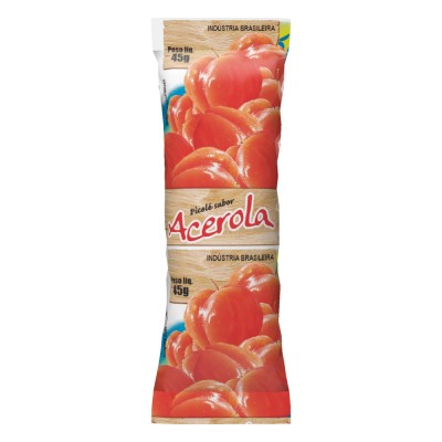 12624 - embalagem P/picolé acerola 290un 6,7 x 19cm Bopp perolizado Rio Novo