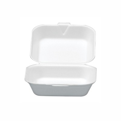 12635 - hamburgueira isopor 03 branca Darnel 100un 16 x 16 x 8cm DH03